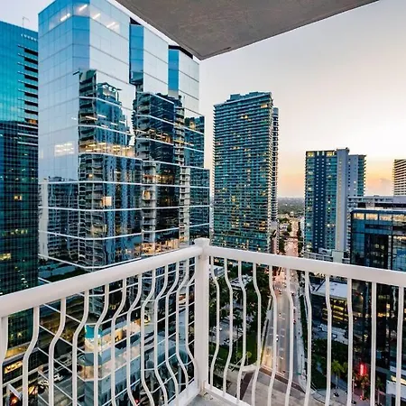 Upscale Brickell 3 Bedroom With Water Views And Free Parking Miami Exterior foto